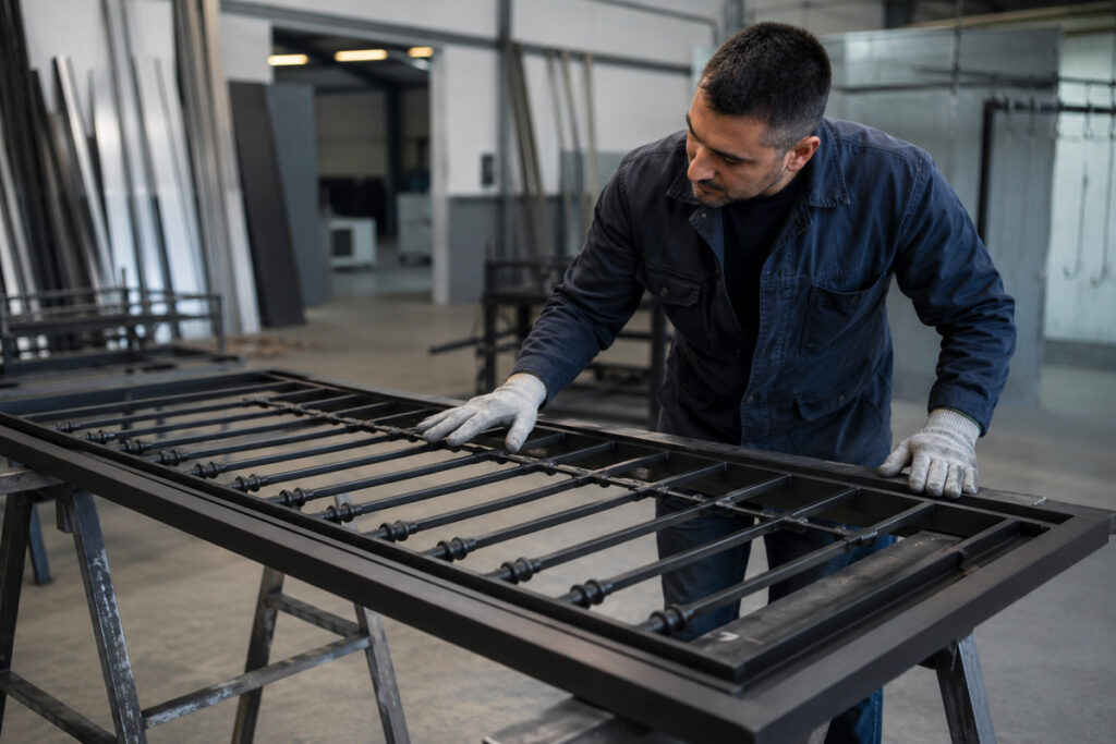 Galvanizado y pintura al horno en rejas: claves de durabilidad